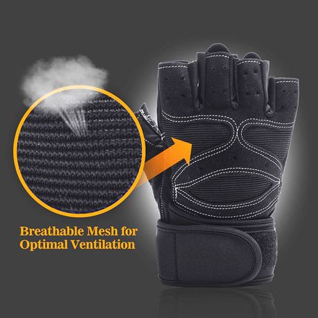 Gym Gloves Heavyweight Sports Exercise Weight Lifting Gloves