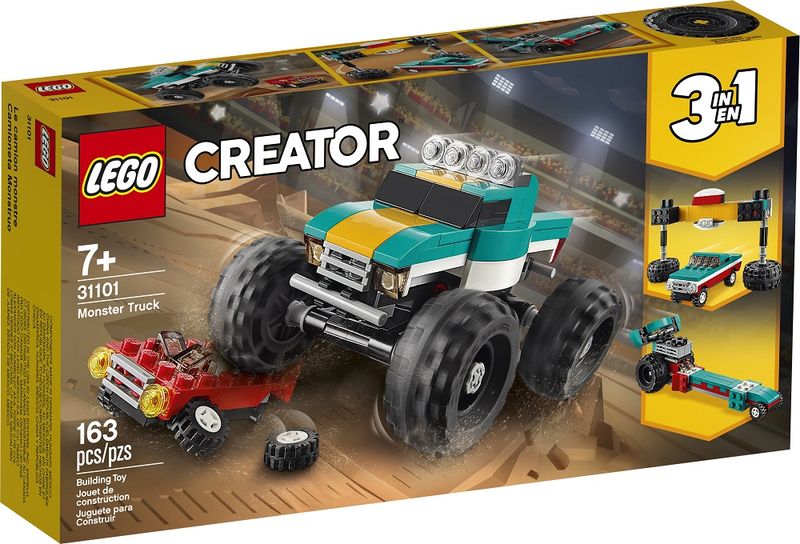 LEGO Creator 3in1 Monster Truck Toy 31101