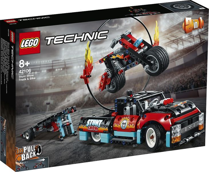 LEGO Technic Stunt Show Truck &amp; Bike