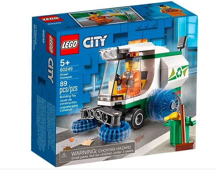 LEGO® City Street Sweeper 60249 Building Toy Set - 89 Pieces