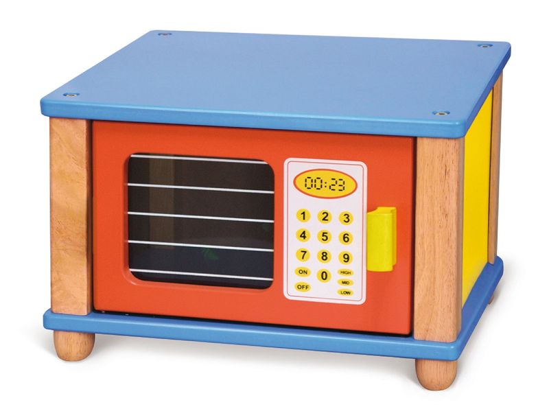VIGA Large Wooden Microwave Oven