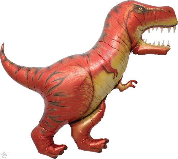46 Inch Foil Shaped T Rex Balloon 1pack