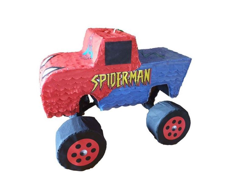Spidey Webslinger Wall-crawler Monster Truck Pinata