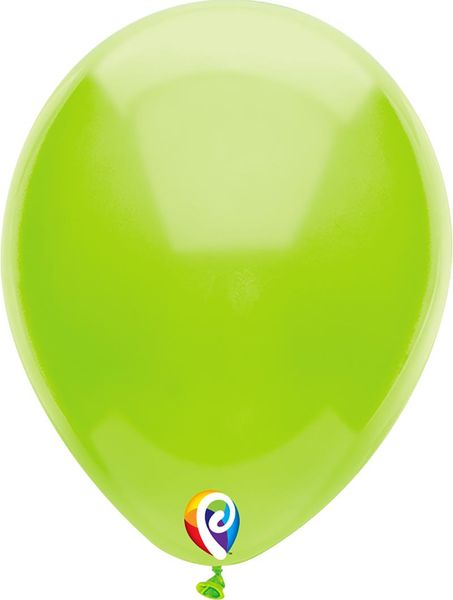 12 Inch Latex Standard Colour - Lime Green Balloon 100 Pack