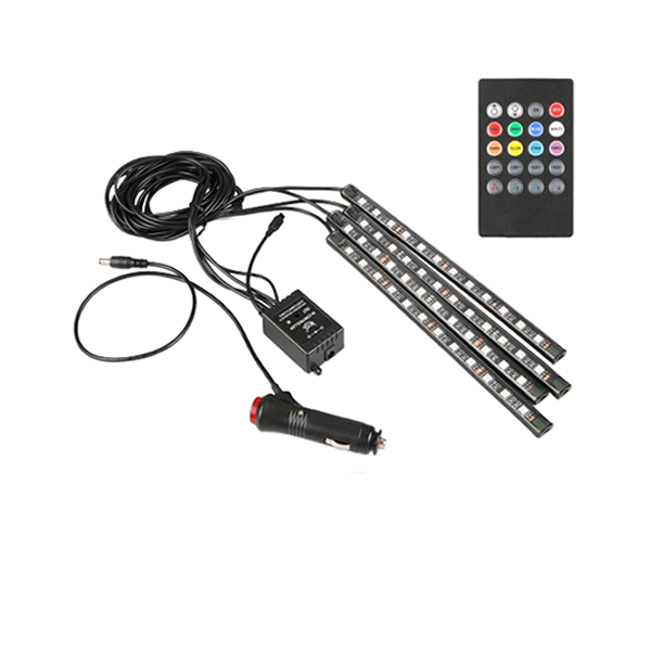 Upbeat 12 Led Car Interior Atmosphere Neon Lights
