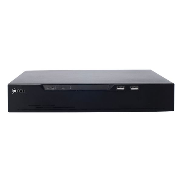 Sunell NVR 4CH, 1 Bay, 1x Lan, 4x POE, H.265