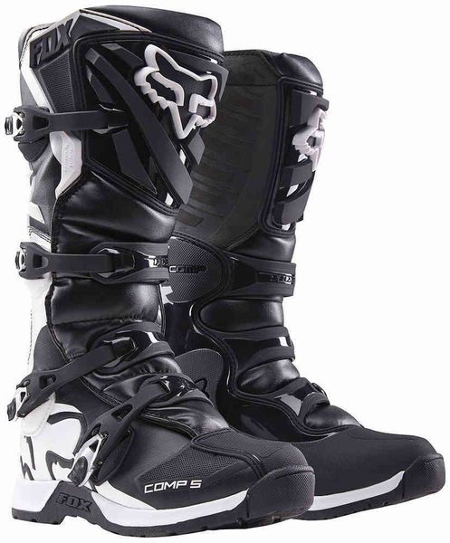Fox Racing Women's Comp 5 Black/White Boots