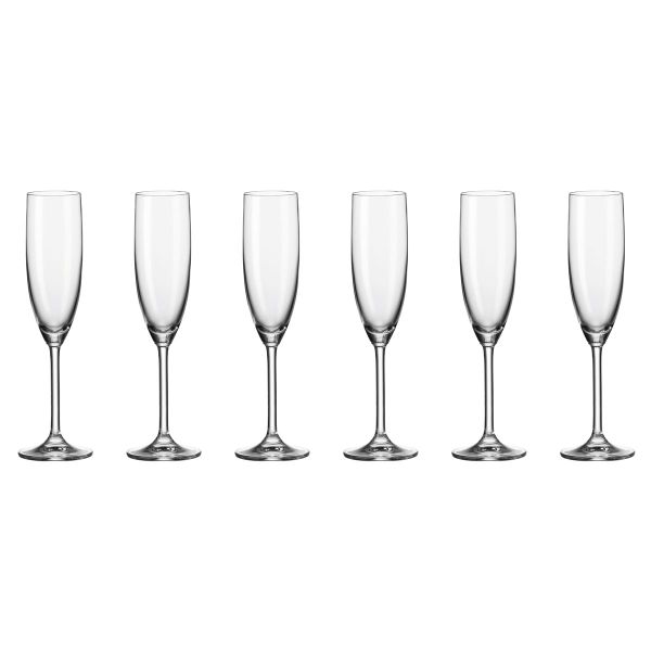 Leonardo Champagne Glass Daily 200ml – Set of 6
