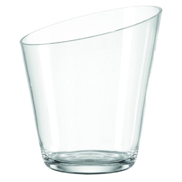 Leonardo Ice Bucket Drinks Cooler Dynamic Handmade Clear Glass