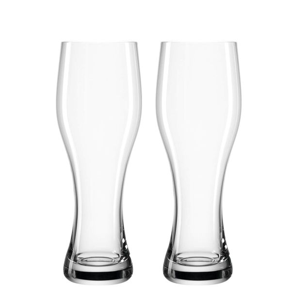 Leonardo Beer Glass Weissbeer Taverna 500ml – Set of 2