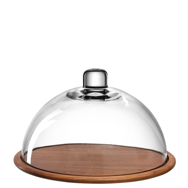 Leonardo Cheeseboard with Glass Dome Cucina– 2 Piece
