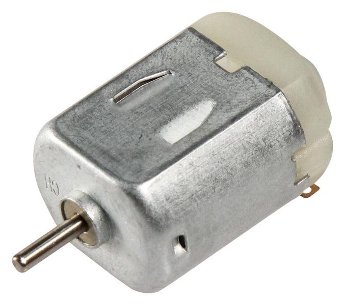 DC Motor, Miniature, 3 V, 1.23 W, 12000 rpm, 10 g-cm