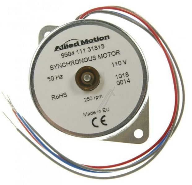 Motor, Reversible, Synchronous, 9904 111 Series, 250 rpm,