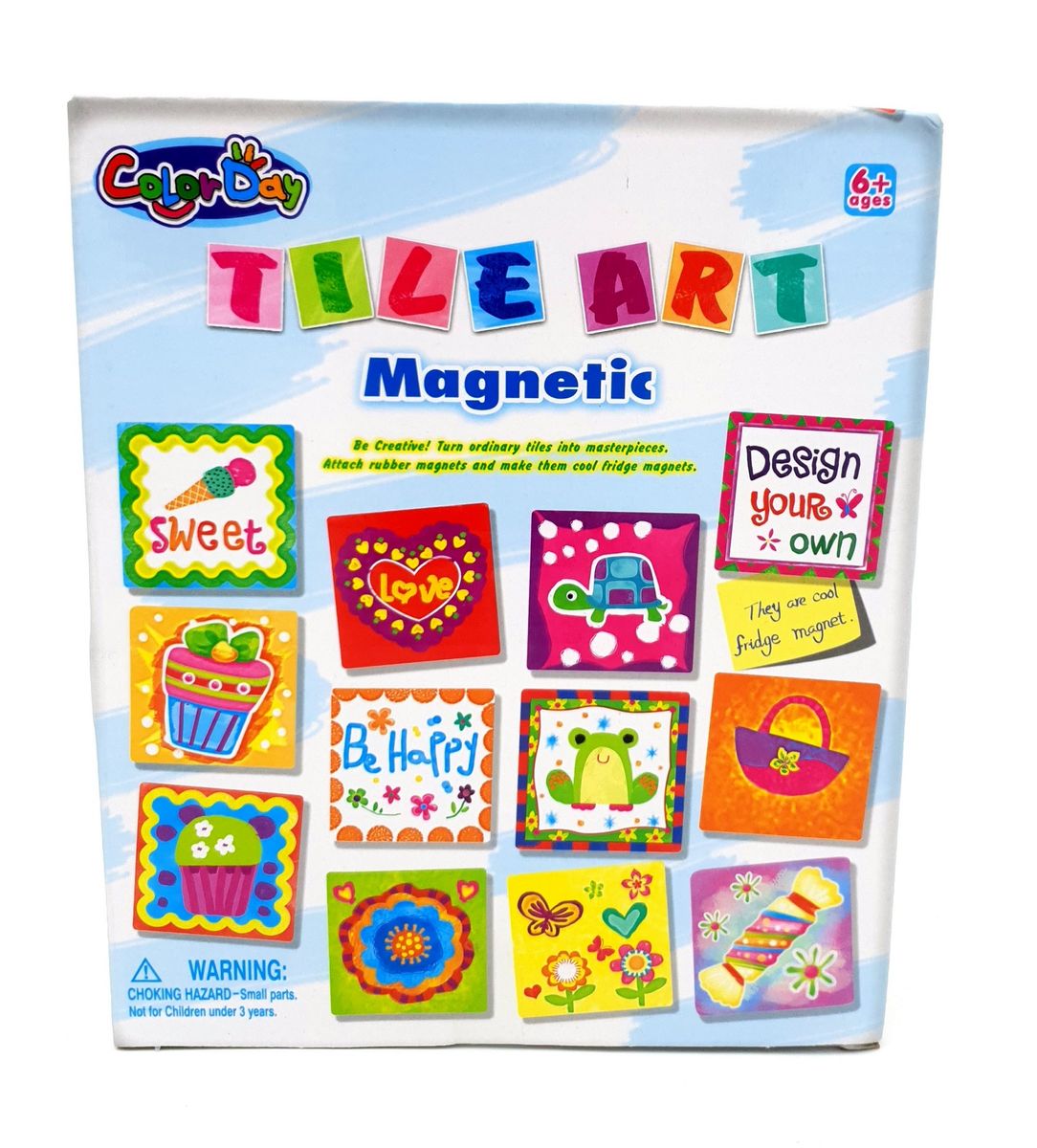 Color Day Arts & Crafts Supplies Paint Ceramic Tile