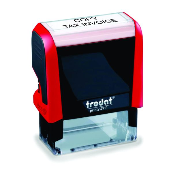 Copy Tax Invoice Black Ink image