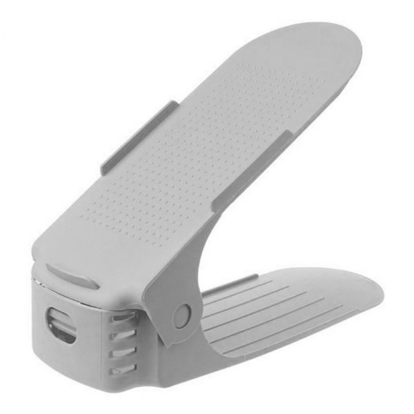 Shoe Organizer - Set of 6 - Grey