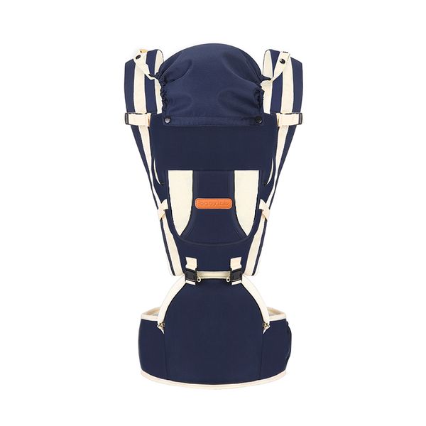 Olive Tree - 5-in-1 Ergonomic Baby Carrier &amp; Hip Seat With Gift Box - Navy