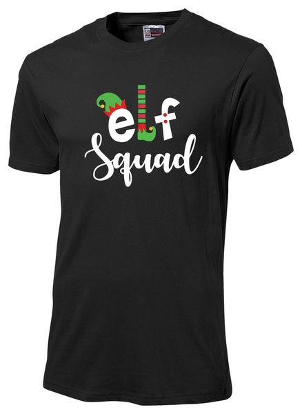 Elf Squad Tshirt Black image