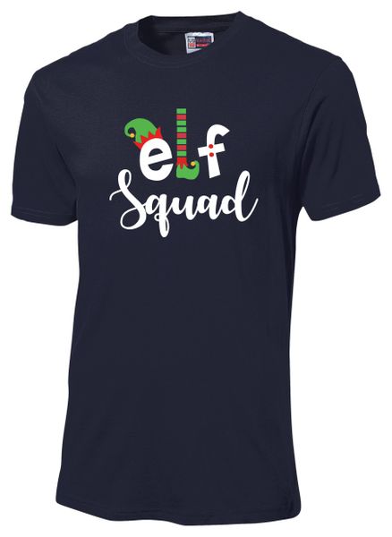 Elf Squad Tshirt Navy image