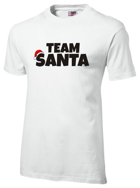 Christmas - Team Santa Tshirt Navy