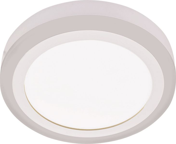 White Aluminium Alloy Ceiling Fitting with Polycarbonate Cover