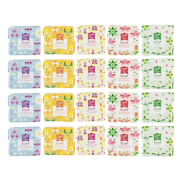Cape Flair - 20 Guest Soaps - Handmade with Natural Ingredients