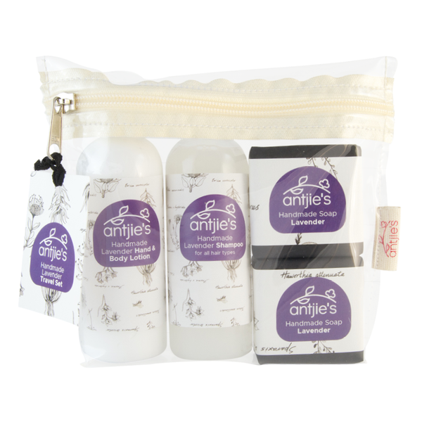 Antjie's - Lavender Travel Set - Handmade with Natural Ingredients