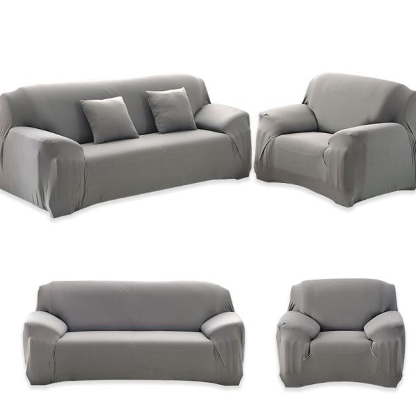 4 Stretch couch covers sofa slipovers-yellow