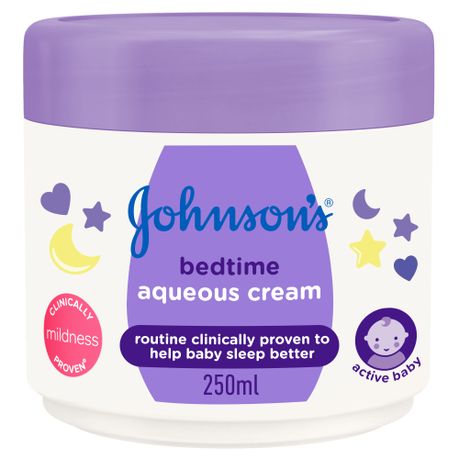 baby bedtime cream