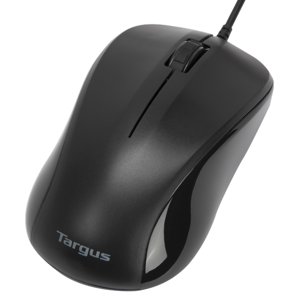 Targus 3 Button Optical USB Mouse - Black