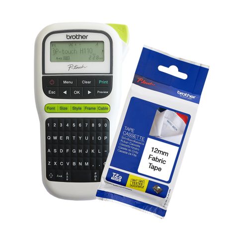 Brother H110 Label Printer + Iron-on Fabric Tape Bundle | Buy Online in Africa | takealot.com