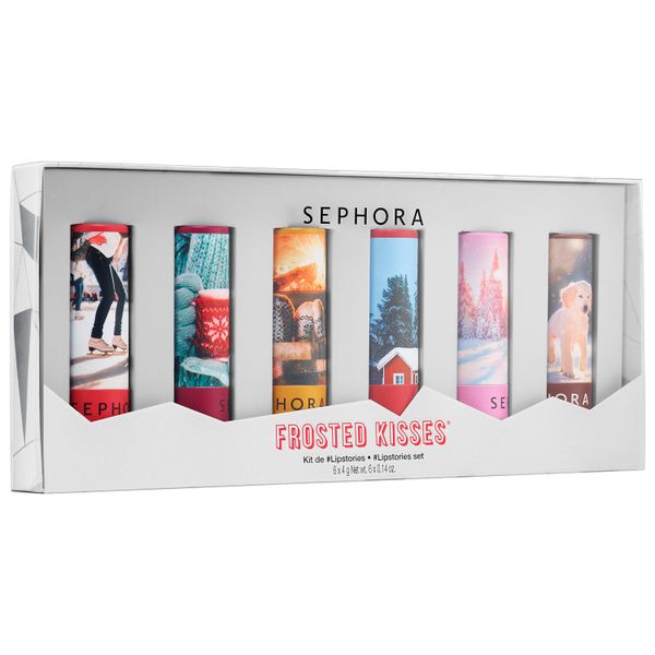 Sephora Frosted Kisses #Lipstories Set