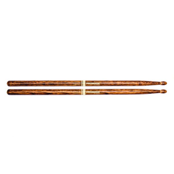 Promark TX5BWFG Classic 5B Firegrain Oval Tip Drum Sticks
