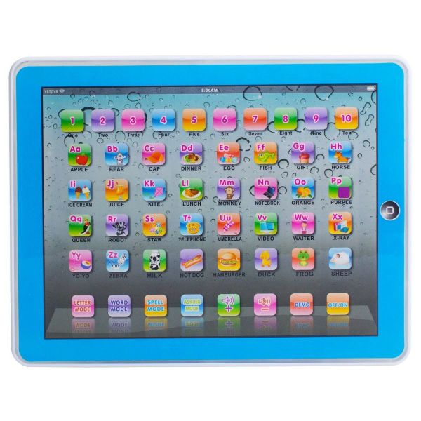 Children's Interactive Learning Tablet J Pad 8" Blue