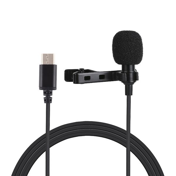 PULUZ 1.5m USB-C / Type-C Wired Condenser Recording Microphone