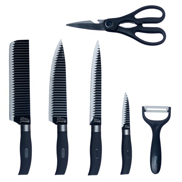 Ghero 7 Piece Kitchen Knife Set GH-2008A
