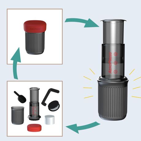 Travel Coffee and Espresso Maker 
