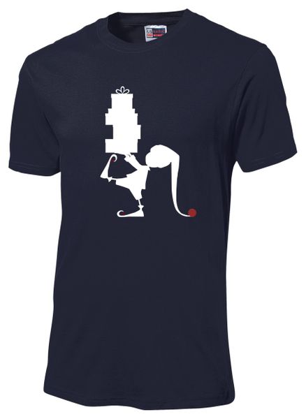 Elf T-Shirt Navy image