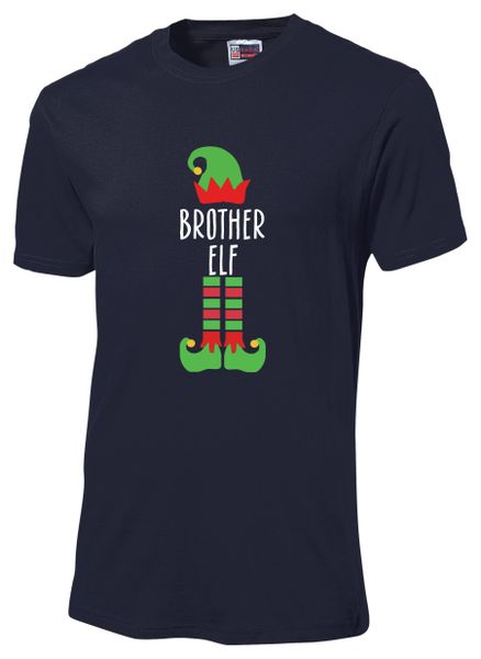 Christmas - Brother Elf T-shirtNavy