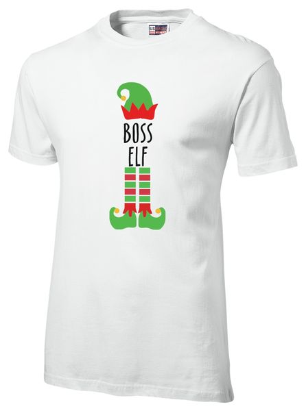 Christmas - Boss Elf T-shirt White