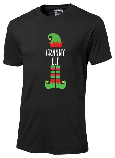 Christmas - Granny Elf T-shirt White
