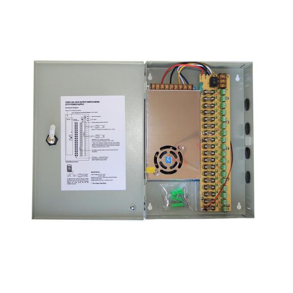 12V 20A 18CH Power Supply Unit for CCTV System