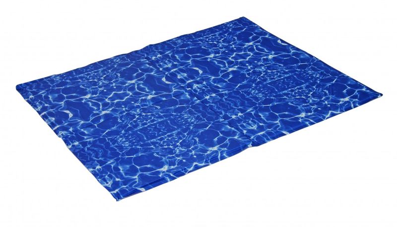 Pet Cooling Mat - Blue Waves - M