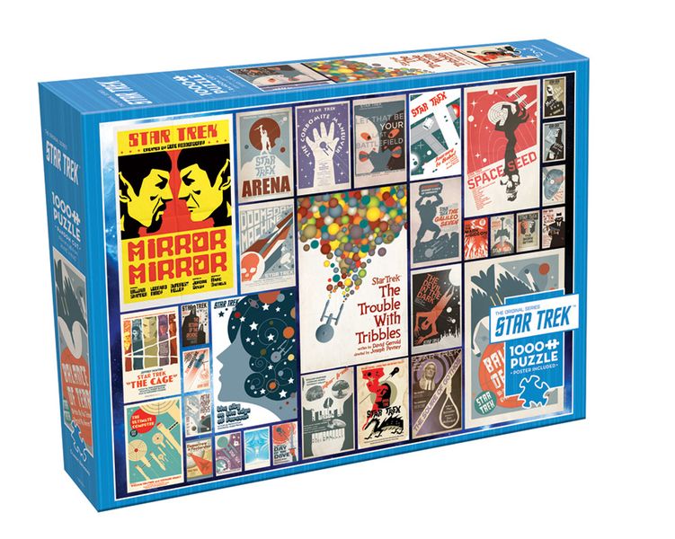 Cobble Hill Star Trek: Classic Episodes 1000 Piece Puzzle