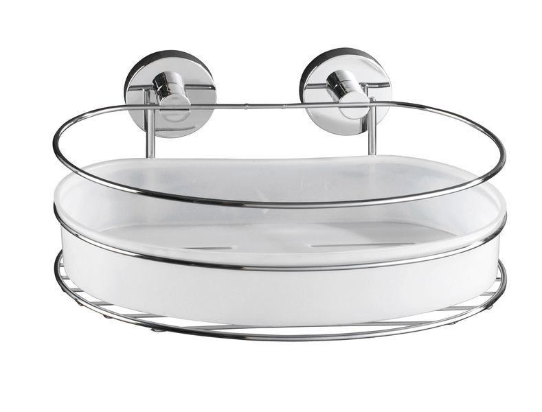 WENKO - Vacuum-Loc® Wall Shelf Milazzo - No Drilling Required