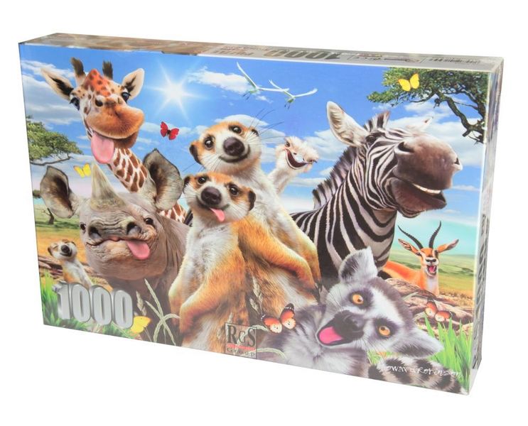 Selfie Africa Sun 1000 Piece Puzzle