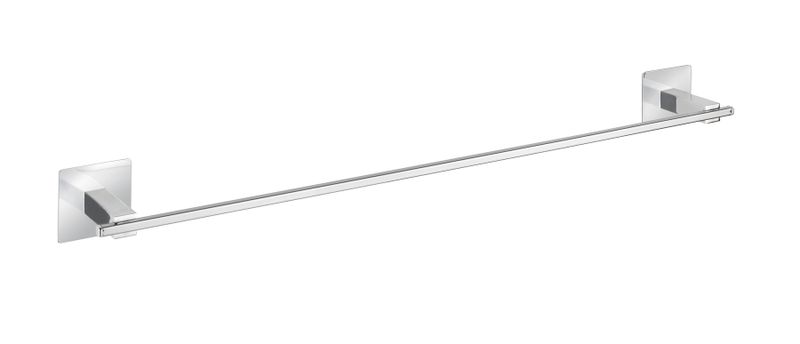WENKO - Turbo-Loc® Towel Rail Uno Quadro Range - S/Steel - No Drilling
