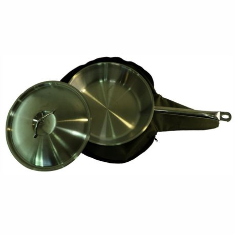 heavy frying pan with lid