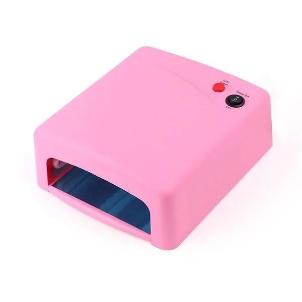 36W Ultra Violet Light LED Nail Timer Function Lamp - White