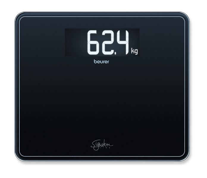 Beurer SignatureLine Glass Bathroom Scale GS 410 Black